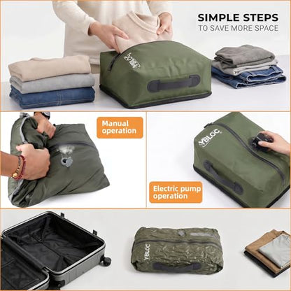 YBLOC Vacuum Bags for Travel, 1 Pack 24L Space Saver Compression Bag - color: 1 PC/24L