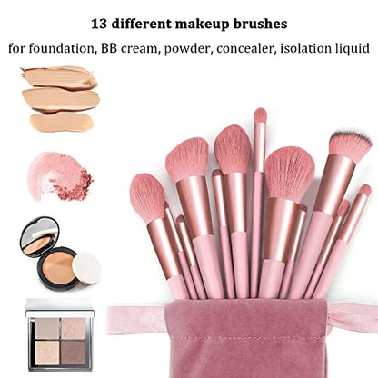 Koccido Makeup Brushes 22 Pcs Makeup Kit,Foundation Brush Eyeshadow Brush Make up Brushes Set (Pink, 22 Piece Set Large) - color: Pink, size: 22 Piece Set Large