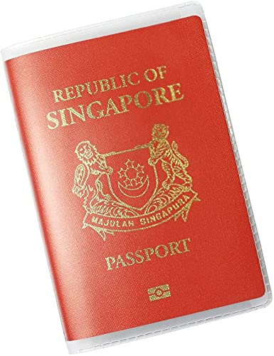 5Pcs Waterproof Clear PVC Passport Cover Holder Case Card Protector - color: Clear x 5