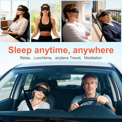 TSYL Travel Sleep Mask: Ultra Lightweight 3D Contoured Sleep Eye Mask