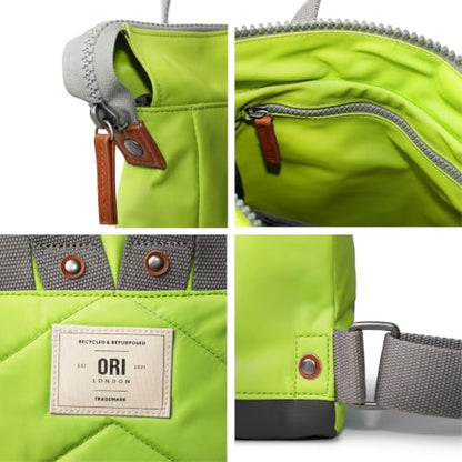 ORI LONDON The Bantry Tote Backpack Bag, Small, Lime - color: Lime, size: Small