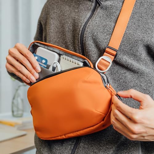 orbitkey Urban Sling Mini Crossbody Bag - Terracotta - color: Terracotta, size: Urban Sling Mini