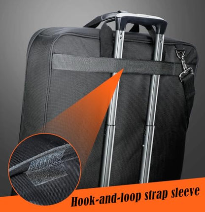 WELKINLAND 3-Suit Garment Bags for Travel & 4Pack Compression Packing Cubes