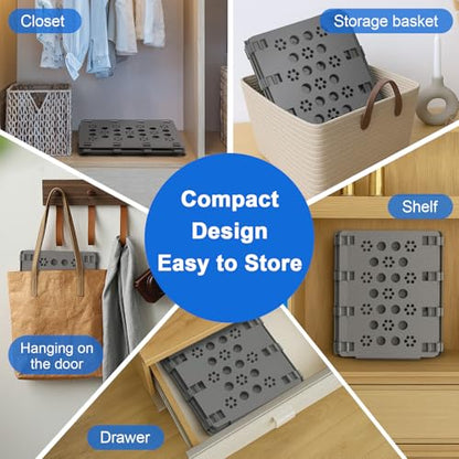 BoxLegend V3 Shirt Folding Board t Shirt Laundry Folder for Clothes Grey - color: Gray