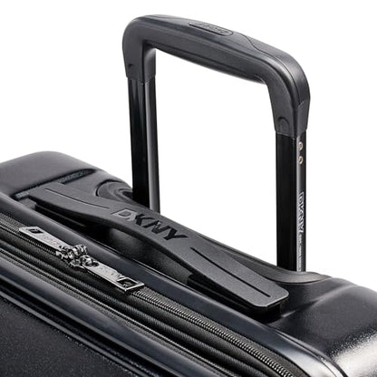 DKNY On the Go 21" Hardshell Lightweight Expandable Carry-On Luggage with Spinner Wheels,Black - color: Black, size: 21" Carry-On Luggage