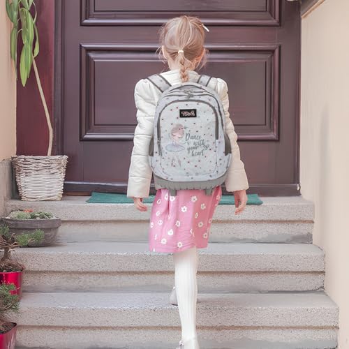 Tilami Rolling Backpack for Boys and Girls,Ballet - color: Ballet