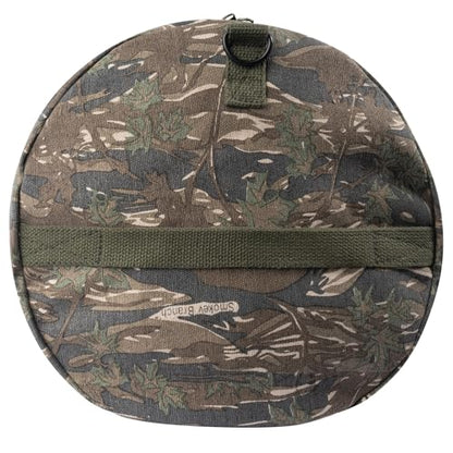 Rothco Heavy-Duty Canvas Shoulder Duffle Bag - Rugged Travel Gym Gear Equipment Bag - color: Smokey Branch Camo, size: 19 Inches