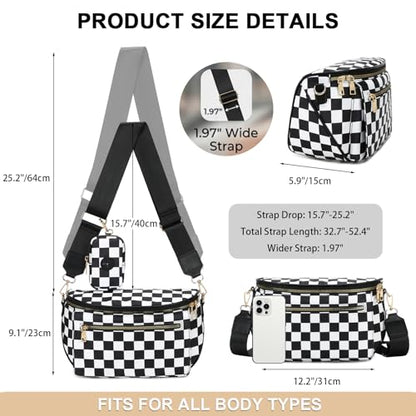 Small Diaper Bag Fanny Pack with Wipes Dispenser for Travel & Quick Trips - color: #180 Pure Black