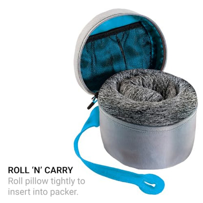 Go Travel Universal Travel Pillow Packer, Roll to Fit, Blue