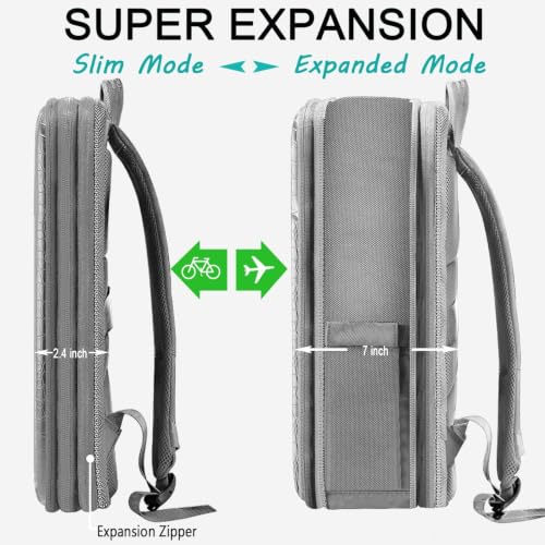 ZINZ Protective Laptop Backpack Expandable Daypack,G01Y01 - color: G01y01