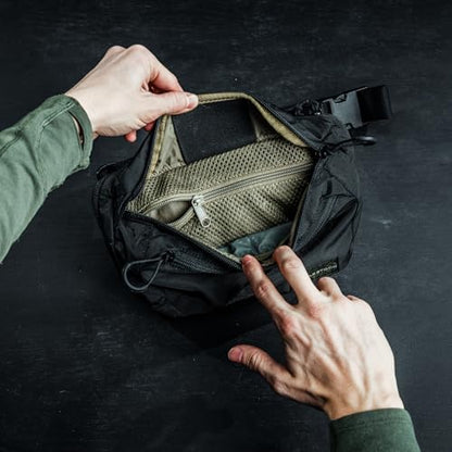 Eberlestock Bando Bag - Tactical Men's Fanny Pack w/Adjustable Waist Belt - color: Multicam, size: XL