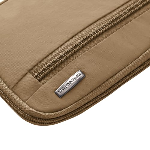 Travelon RFID Blocking Family Passport Wallet - color: Latte