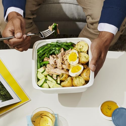 OXO Good Grips Prep & Go Food Storage Salad Container - 6.3 Cup, Ocean Blue - color: Ocean Blue, style: Salad Container