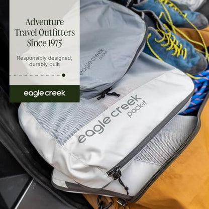 Eagle Creek Pack-It Reveal Cube Set, XS/S/M, Storm Grey - color: Storm Grey
