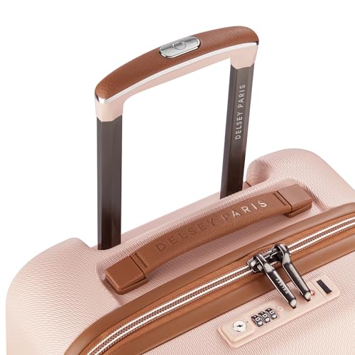 DELSEY PARIS Chatelet Air 2.0, 20 Inch Carry-On Plus Luggage, Blush Pink - color: Blush Pink, size: Carry-on Plus 20 Inch