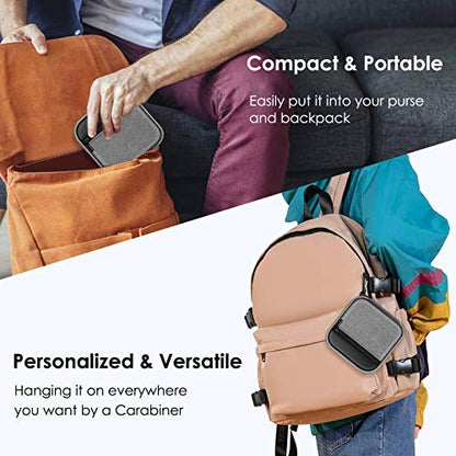 FINPAC Charger Case for MacBook, Small Electronic Organizer Pouch Bag - color: Black and Gray
