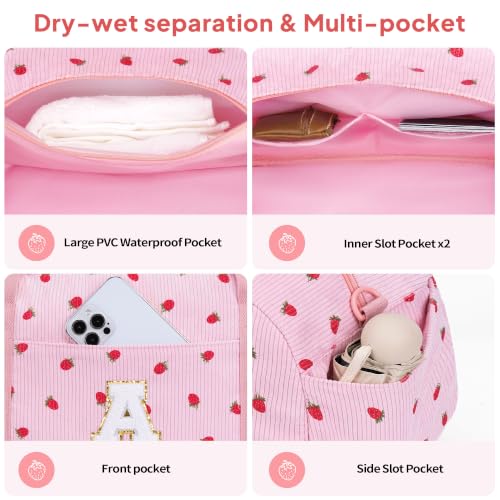 YOOLIFE Travel Duffle Bag for Girls Birthday Gifts, Kids Dance Bag, Beige B - color: Beige, style: B