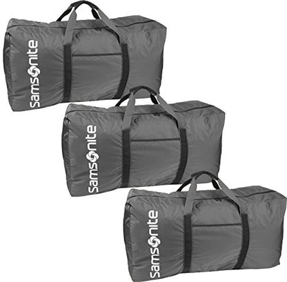 Samsonite Tote-A-Ton 32.5-Inch Duffel Bag, Charcoal, 3-Pack - color: Charcoal, size: 3-Pack