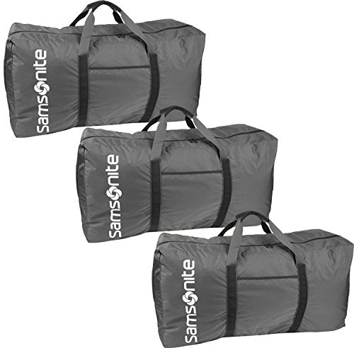 Samsonite Tote-A-Ton 32.5-Inch Duffel Bag, Charcoal, 3-Pack - color: Charcoal, size: 3-Pack