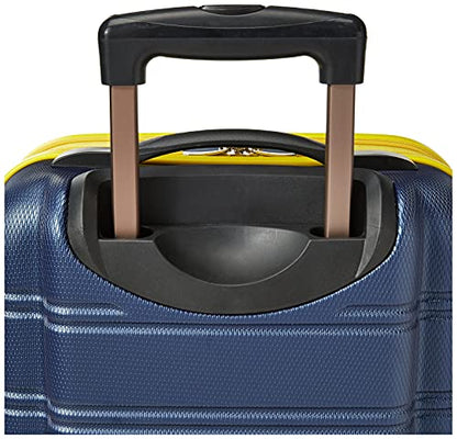 Rockland Melbourne Hardside Expandable Spinner Wheel Luggage, Carry-On 20", Navy - color: Navy, size: Carry-On 20"