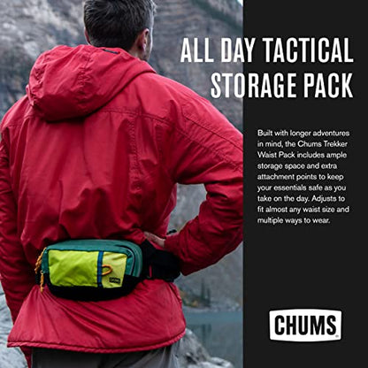 Chums Trekker Waist Pack, Tactical Fanny Pack for Travel - color: Teal
