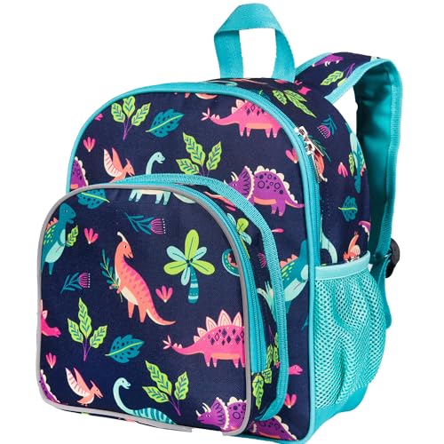 Wildkin 12 Inch Toddler Backpack for Kids, Dino Pals - color: Dino Pals