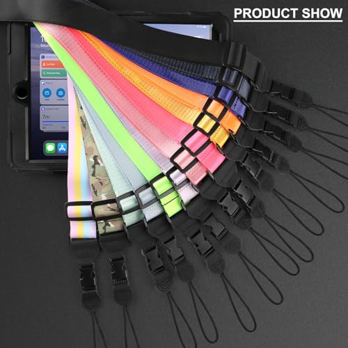 FIEIL Nylon iPad Strap, Adjustable Camera Neck Strap, Comfortable Shoulder Strap for Bags, Cellphone Tablet, Camera, Laptop, Binocular, Luggage Bag (Purple Universal Shoulder Strap) - color: Purple