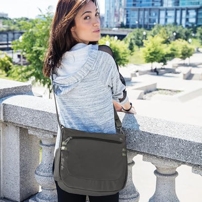 Travelon Anti-Theft Active Medium Crossbody Bag - color: Teal