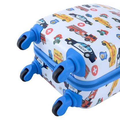 Travelers Club 5 Piece Kids' Luggage Set, First Responders - color: First Responders