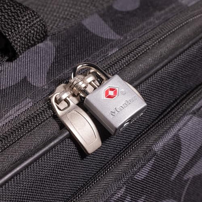 Master Lock TSA Luggage Lock Keyed Alike, Brass and Nickel, 4-Pack 4683Q