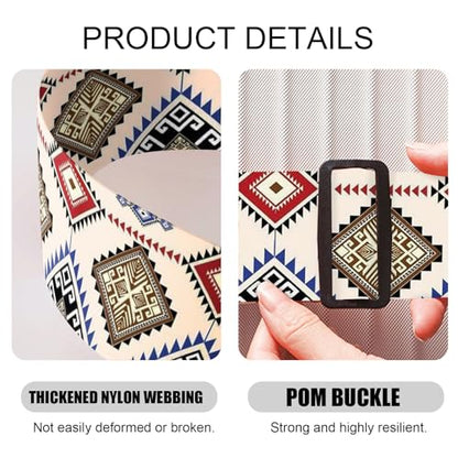 2 Pack Luggage Straps, Adjustable Cute Printing with Combination Lock Luggage Straps for Women Men Travel School Business Trips-Boho - color: Boho