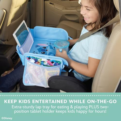 J.L. Childress Disney Baby Kids Car Travel Tray & Tablet Holder, Stitch - color: Stitch