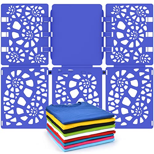 BoxLegend Shirt Folder V2 Shirt Folding Board Clothes Folder Neatly Blue - color: Blue