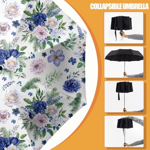 Folding Umbrella, Automatic Small Compact, Sun & Rain - color: MT73