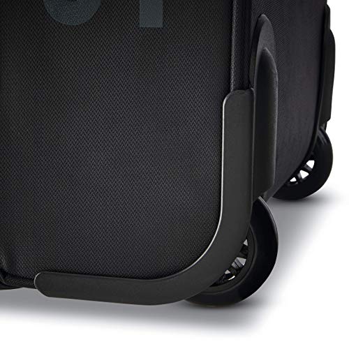Samsonite Andante 2 Wheeled Duffel Bag – 22-Inch Durable Rolling Luggage with Inline Skate Wheels, Push-Button Handle & Spacious Compartments – Travel-Friendly and Lightweight - Moss Green/Black - color: Riverrock/Black, size: 22-Inch