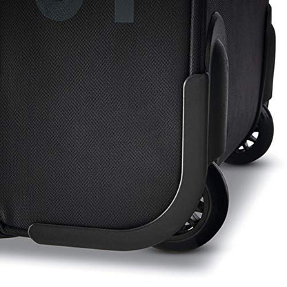 Samsonite Andante 2 Wheeled Duffel Bag – 28-Inch Durable Rolling Luggage with Inline Skate Wheels, Push-Button Handle & Spacious Compartments – Travel-Friendly and Lightweight - Riverrock/Black - color: Riverrock/Black, size: 28-Inch