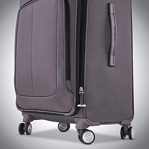 Samsonite Solyte DLX Softside Expandable Luggage with Spinner Wheels, Mineral Grey, Carry-On 20-Inch - color: Mineral Grey, size: Carry-On