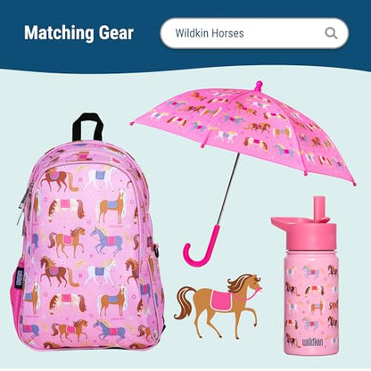 Wildkin Overnighter Duffel Bag for Kids, Horses - color: Horses