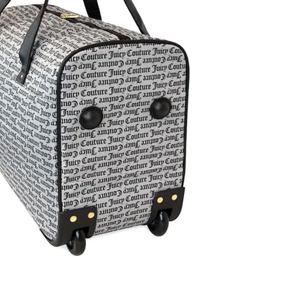 Juicy Couture Sahara 22in Rolling Duffel - color: JC GREY