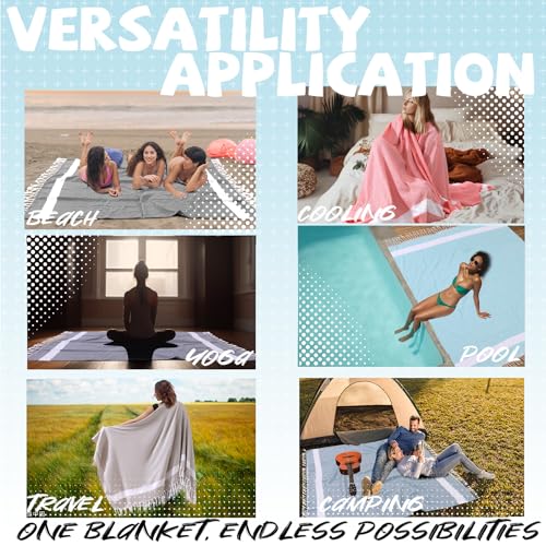 Lightweight Woven Throw Blanket Large Soft Travel Essentials Airplane Accessories Long Flight Necessities Airport Must Haves Plane International Flying Stuff Airline Items Oversea Umrah Need Purple