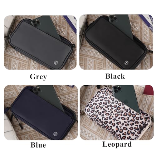 RFID Blocking Family Passport Holder For Travel, Neck Wallet - color: Grey
