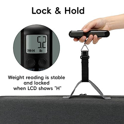 110lb Luggage Scale Battery Free Baggage Scale for Travel Suitcase