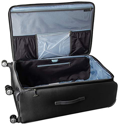 Samsonite Solyte DLX Softside Expandable Luggage with Spinner Wheels, Mineral Grey, Checked-Large 29-Inch - color: Mineral Grey, size: Checked-Large 29-Inch