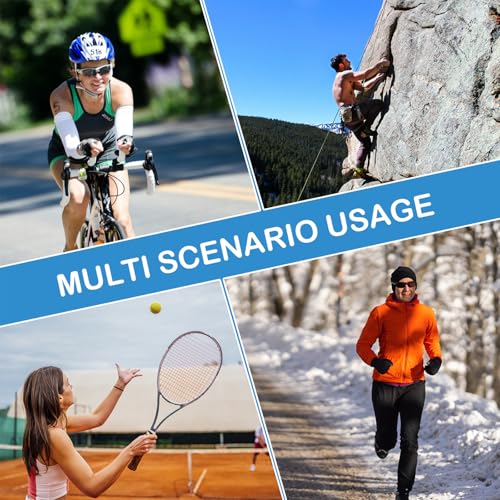SooGree Men Women Sports Running Waist Bag, Waterproof Fanny Packs with Adjustable Belt, Waist Fanny Pack Bag with Water Bottle Holde for Running Hiking Walking Biking - color: GSP8807-Gray