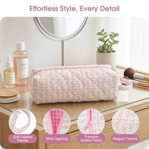 Hair Tools Travel Bag Compatible with Dyson Airwrap Shark FlexStyle - color: Ditsy Floral