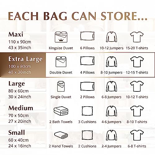 Genie Space - Premium Bags - Extra Large - 5 Pack - size: Extra Large (5pk)