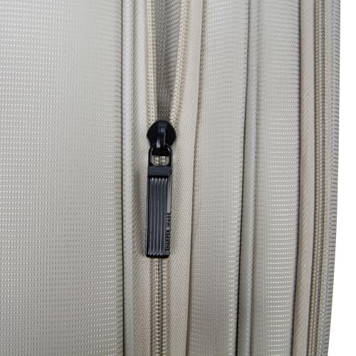 Sharper Image Odyssey 21.5" Expandable 8-Wheel Spinner Carry On Luggage Suitcase, Abbey Stone - color: Abbey Stone, size: Carry-On