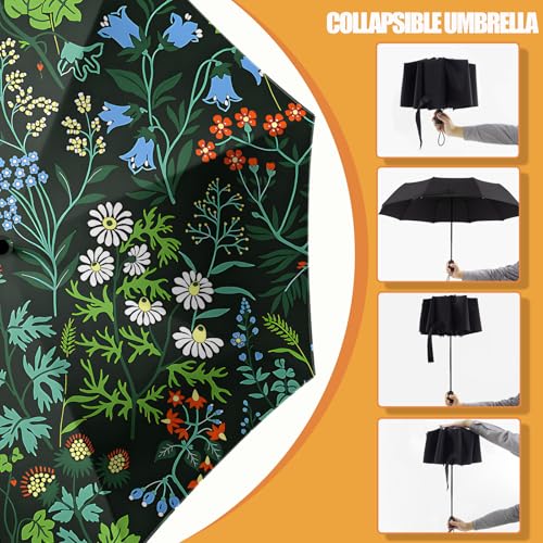 Folding Umbrella, Automatic Small Compact, Sun & Rain - color: MT69