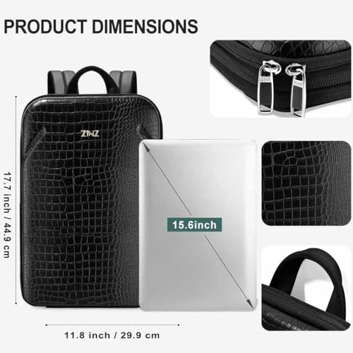 ZINZ Protective Laptop Backpack Expandable Daypack,B01K01 - color: B01k01