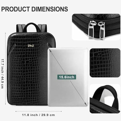 ZINZ Protective Laptop Backpack Expandable Daypack,B01K01 - color: B01k01